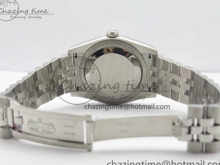 on Steel Edition 116234 Dial 36 SS 1:1 DateJust 904L White V3 SH3135 Jubilee ARF Best Bracelet 0501